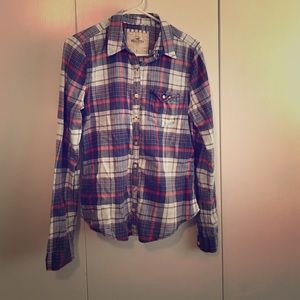 Hollister flannel shirt