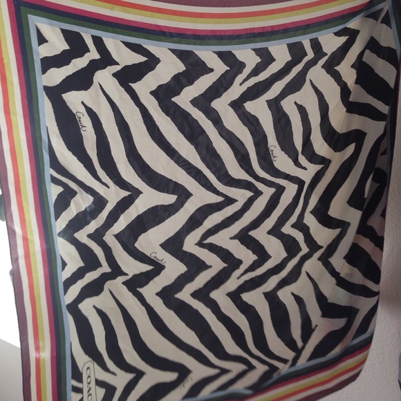 Large square silk scarf