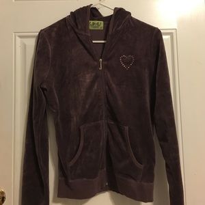 Brown juicy couture hoodie