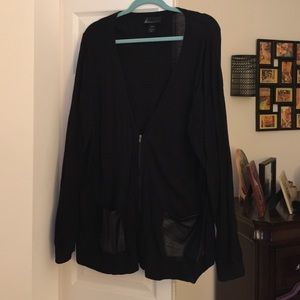 Lane Bryant long sleeve light cardigan