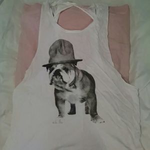 Bulldog muscle tank