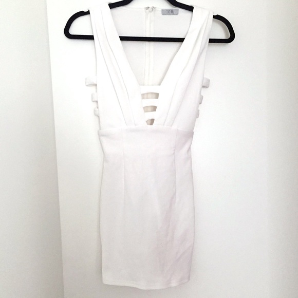 TOBI Bodycon Dress in White in XSmall