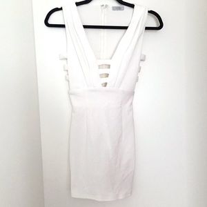 TOBI Bodycon Dress in White in XSmall