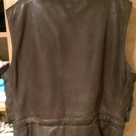Lambskin leather vest - Picture 2 of 2