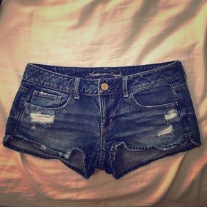 American eagle denim shorts