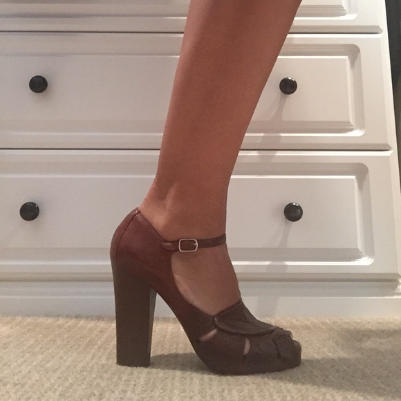 Chloe boho strappy heels.