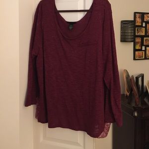 Lane Bryant loose fit light weight sweater