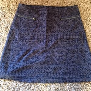 Athleta grey and black skirt