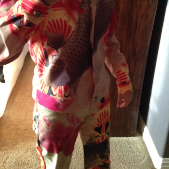 Mechant oriental jacket and pants - Picture 3 of 4