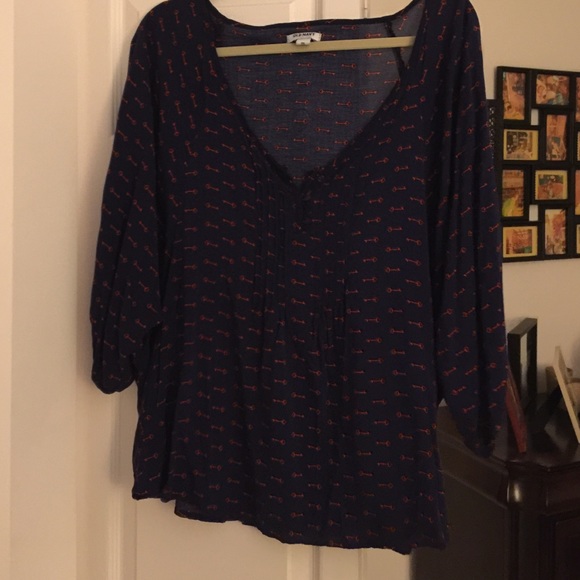 Old navy peasant style blouse