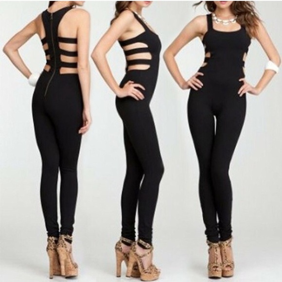 bebe Other - Bebe caged back jumpsuit