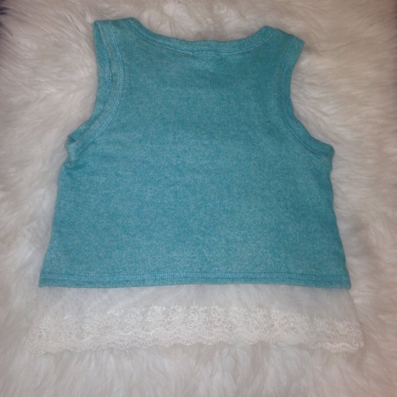 Delia's teal muscle tank - Picture 2 of 2