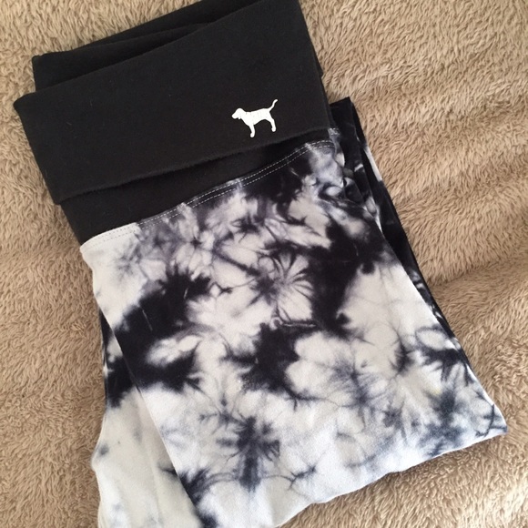 Tie dye Victoria's Secret Pink Leggings
