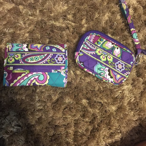 Vera Bradley wallet and wrislet