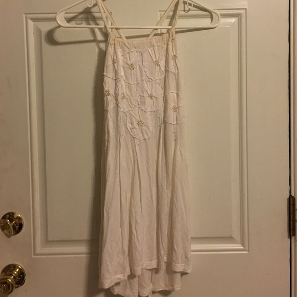 White halter top