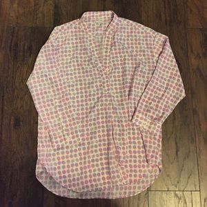 Gap Polka Dot Print Blouse