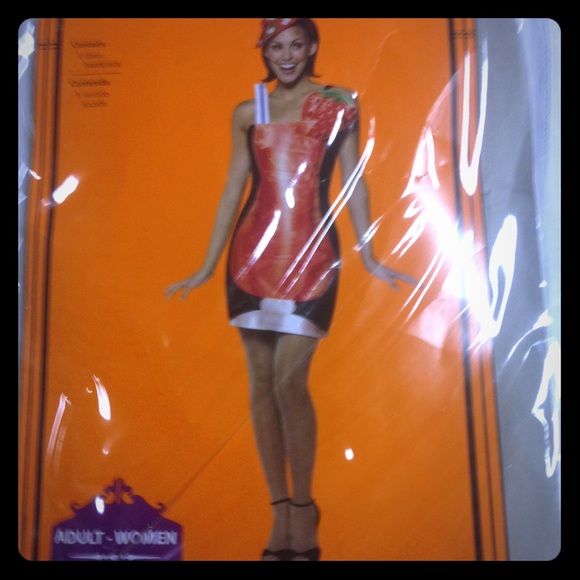 Strawberry Daiquiri halloween custome