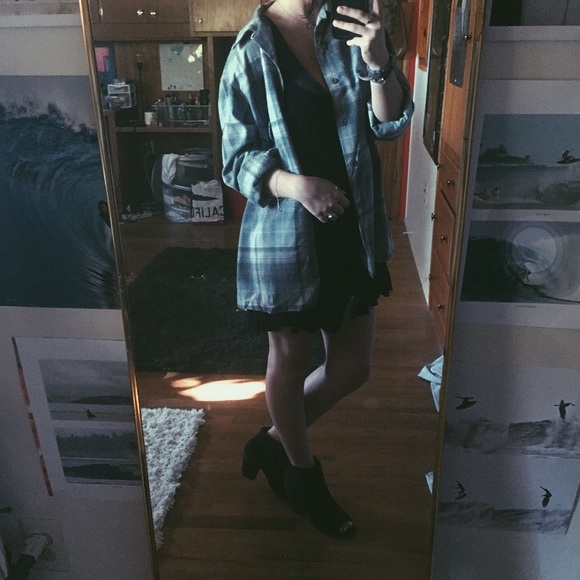 Blue and Gray flannel