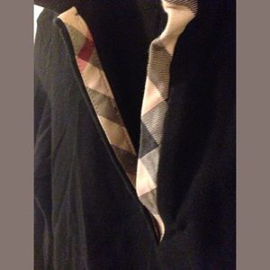 BURBERRY 3/4 Sleeve Black Shirt