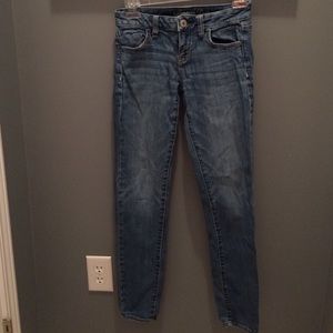 soft stretch material jeans
