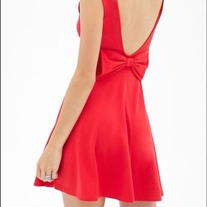 Red Dress with Bow