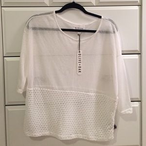 Olive+Oak white sweater