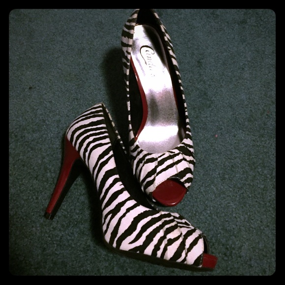 Zebra print pump