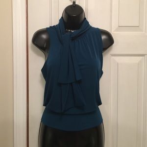 Tie neck halter top