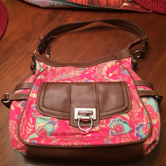 Chaps floral handbag