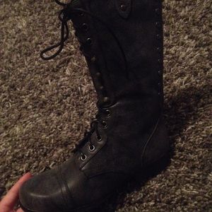 Madden Girl combat boots