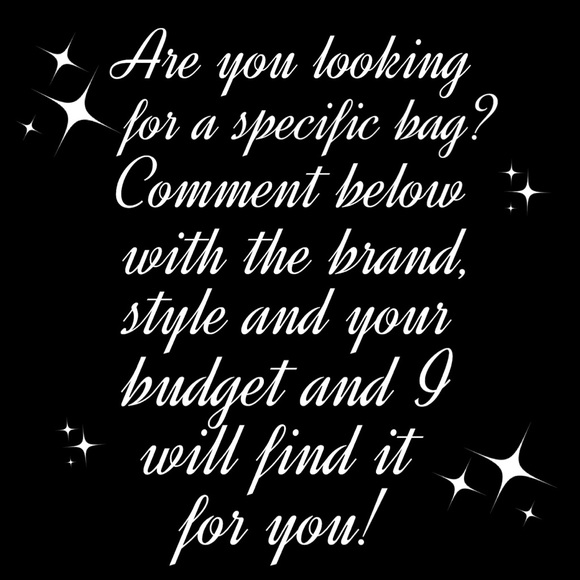 LET ME FIND YOUR DREAM BAG