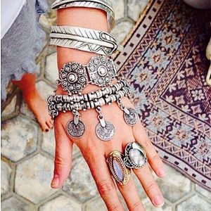 Turkish coin bracelet