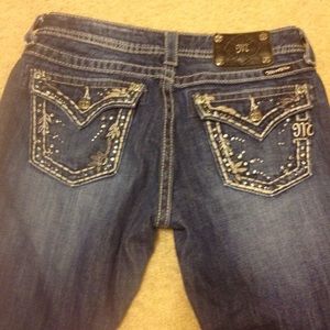 Like new Miss Me Boot cut jeans