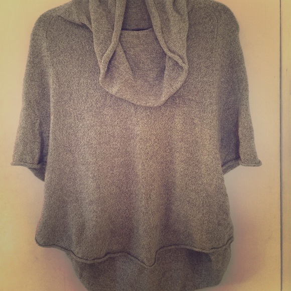 Poncho like sweater