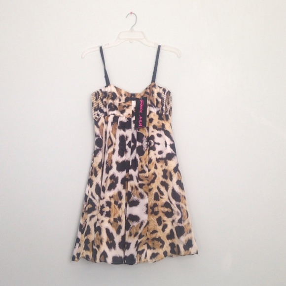 Betsey Johnson Leopard Mini