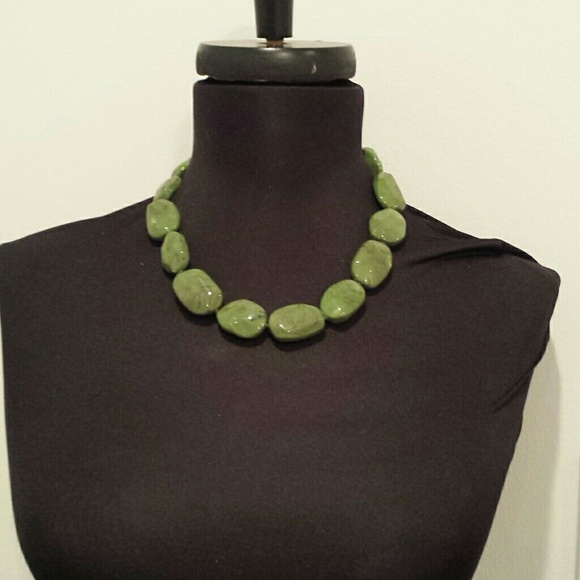 Green necklace