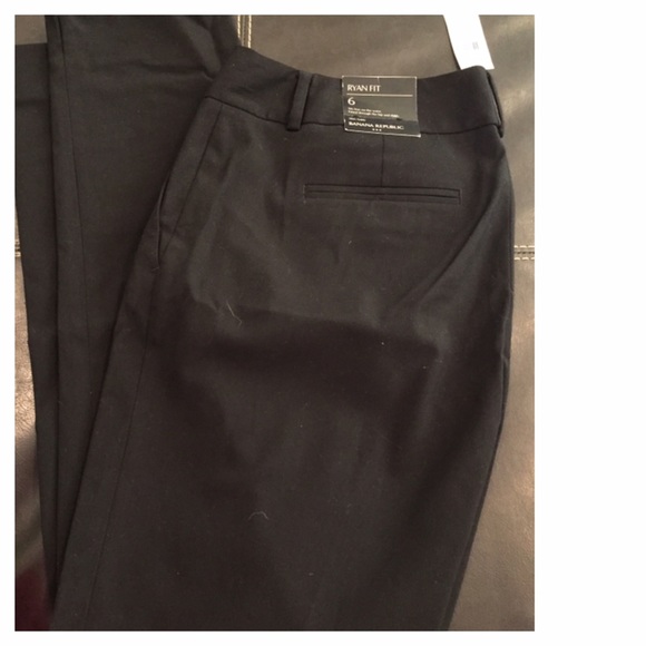 Banana Republic black Ryan dress/work pants/slacks