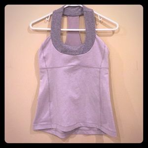 Lululemon athletica grey tank top new worn once