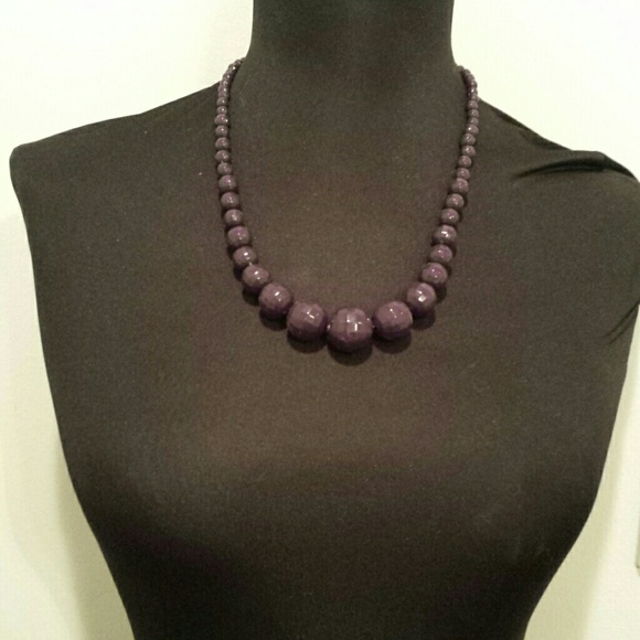 Purple necklace