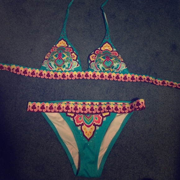 Printed Victoria's Secret bikini