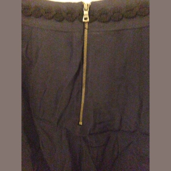 ANTHROPOLOGIE Girls From Savoy Navy Braid & Button - Picture 3 of 4