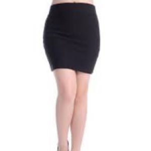 Plain Black Skirt