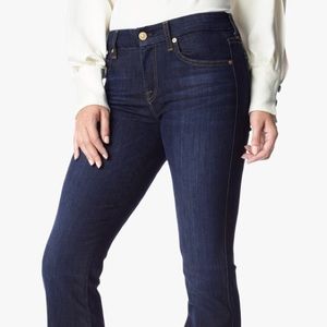 7 for all mankind "A" pocket flare jean