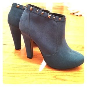 Aldo Turquoise Booties