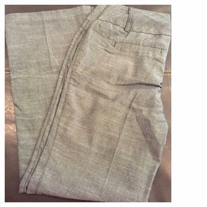 Maurice's silver grey casual dress slacks/pants
