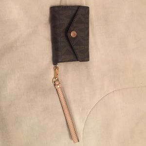 Authentic Michael kor iPhone 4 wristlet