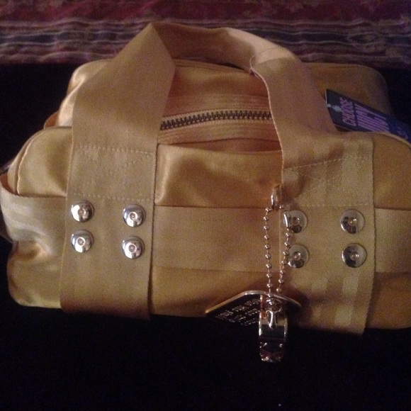 Juicy couture gold medium bag