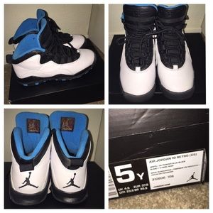 Jordan 10's Powder Blue 5y in boys