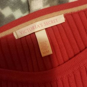 Victoria's secret red sweater NWOt