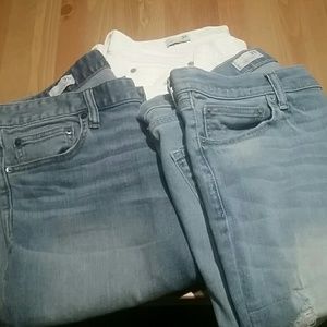 Gap jeans 3 pair lot